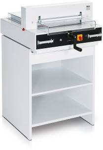Ideal 4350 Elektrisk Stapel kutter - StapelSkjæremaskin for presis kutting av inntil 400 Ark
