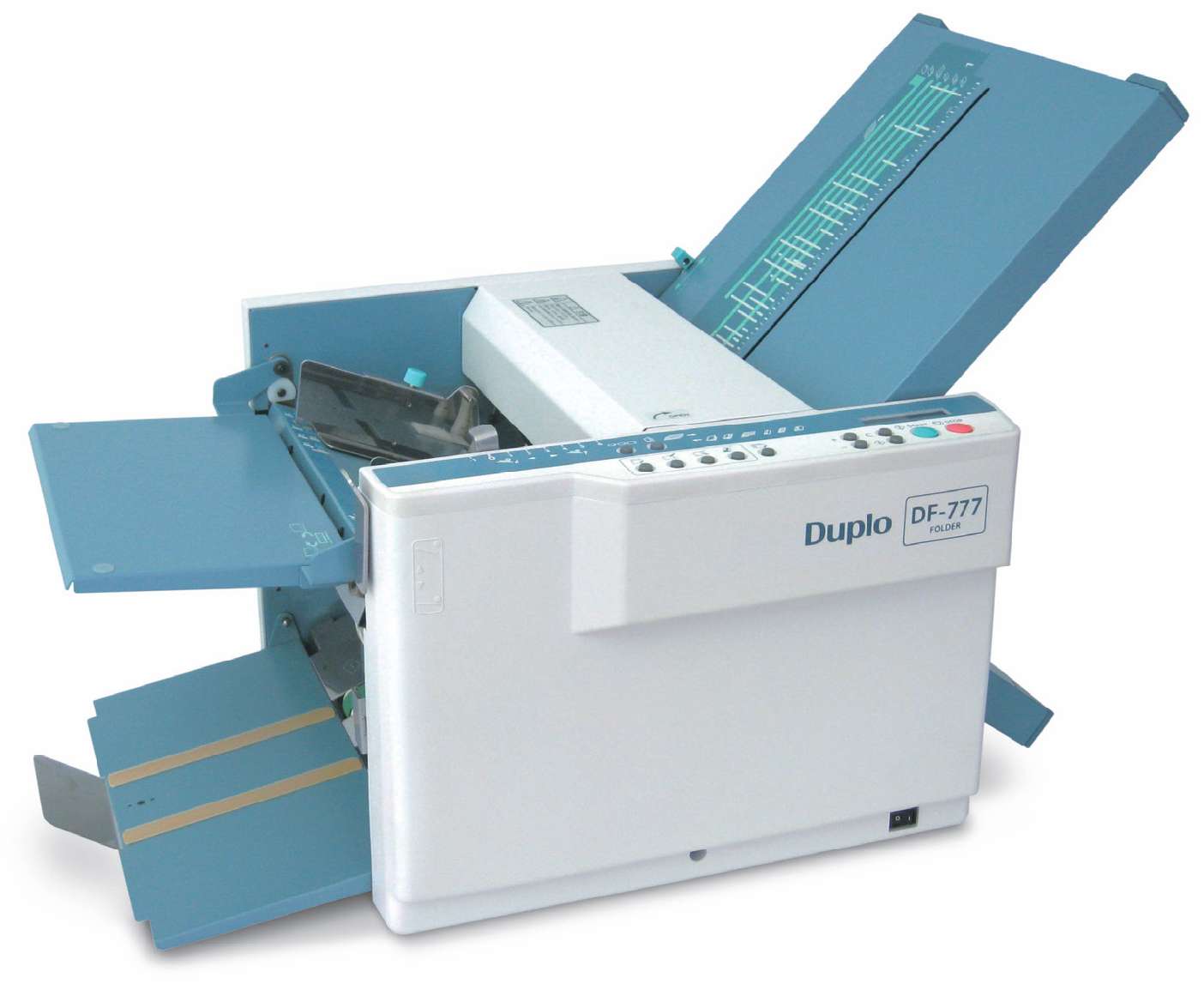 Falsemaskin - brettemaskin Duplo DF-777 A3 falsemaskin for større volum papir og tyngre kontorbruk falsing