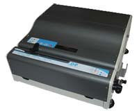 Elektrisk innbindingsmaskin for Plastspiraler og plastspiral innbinding. Profesjonell og Kjapp innbindingsmaskin for kombinert innbinding med Plastspiraler og plastspiraler etter eget ønske! Elektrisk Innbindingsmaskin Albyco D600 med Fotpedal for Større innbindingsjobber!