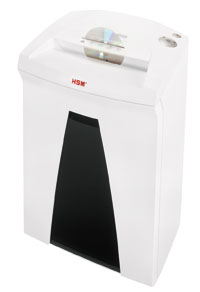 Stor Makuleringsmaskin - Makulator for sikker makulering, Securio B24 Strimmel Makuleringsmaskin. Automatisk Strimmel makulator for Sikker Makulering mellomstort volum.